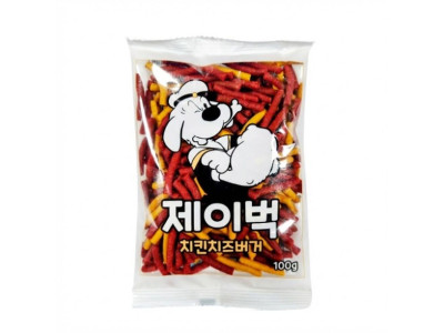 (10개묶음)(제이벅) 치킨치즈버거 100g