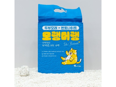 (2개묶음)(펫라벨) 모랭머랭 두부벤토 2.5kg